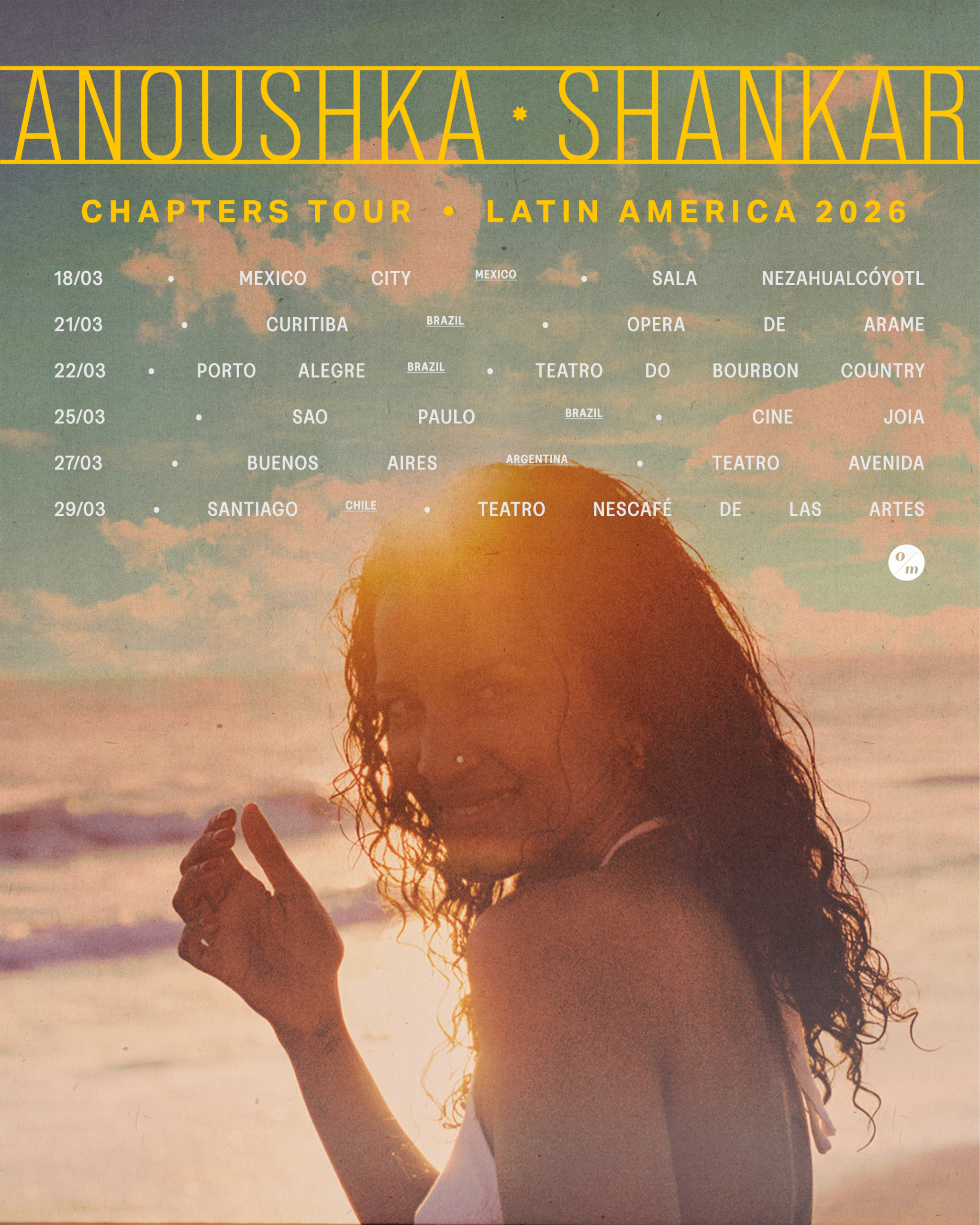 LATIN AMERICA TOUR ANNOUNCED